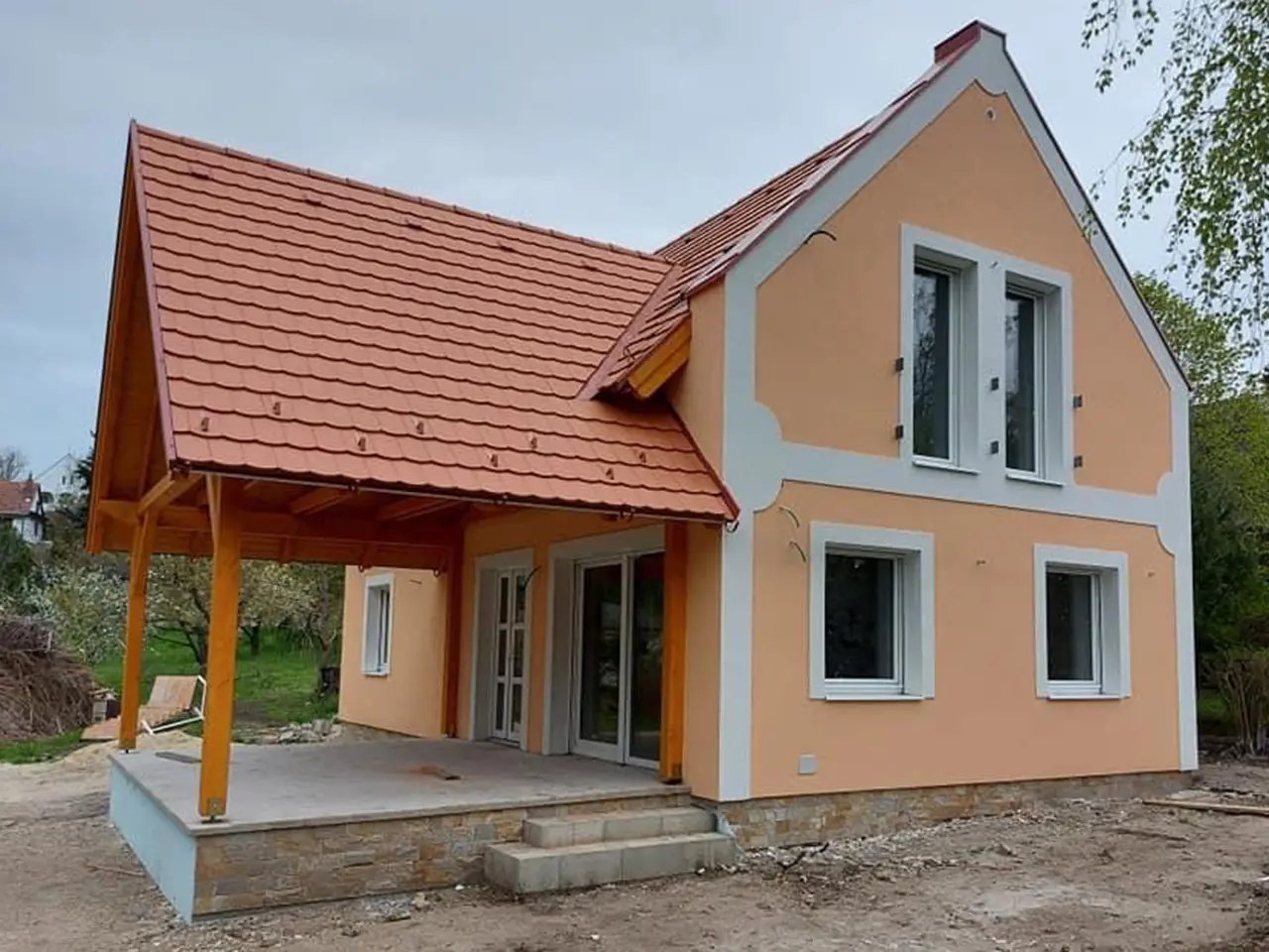 Szigligeti homlokzati hőszigetelés